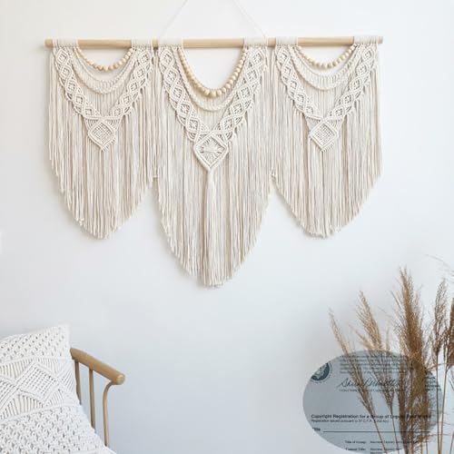 Macrame Wall Hanging Large (3 Count)
