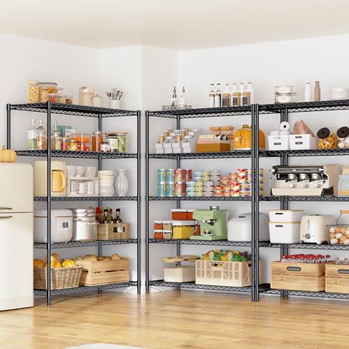 5 Tier Adjustable Storage Shelves