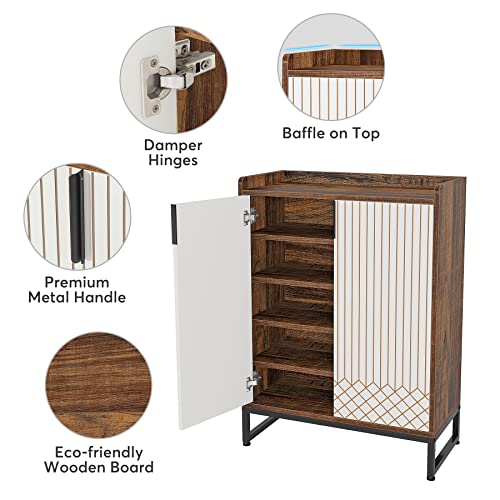 Modern Shoe Cabinet for Entryway