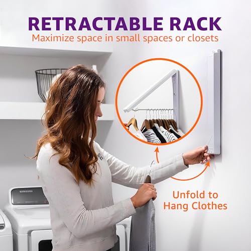 Collapsible Wall & Over Door Drying Rack