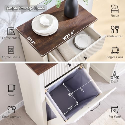 Tilt Out Trash Can Cabinet