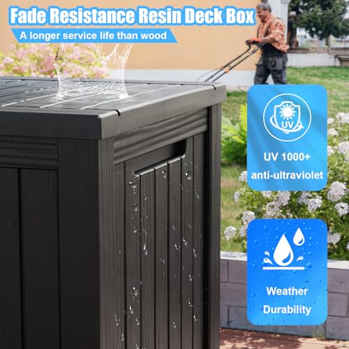 200 Gallon Deck Boxes Outdoor Waterproof