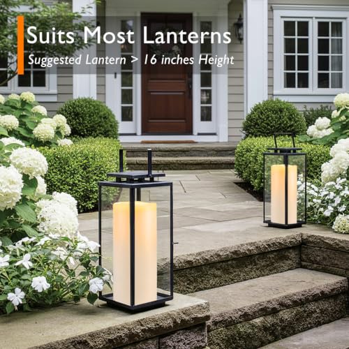 Dark Ivory Flameless Candles (2 Count)