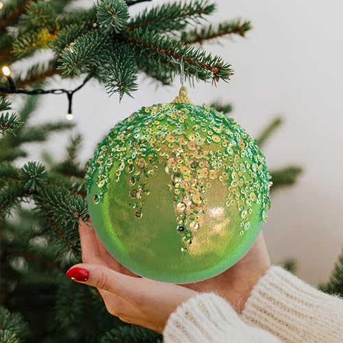 3Pcs Christmas Balls Ornaments (3 Count)