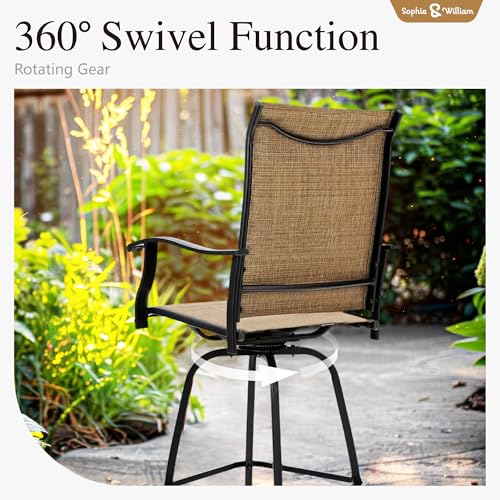 5 Piece Bar Height Outdoor Table and Chairs (5 Count)