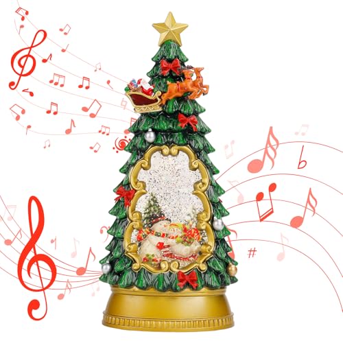 Christmas Snow Globe Lantern