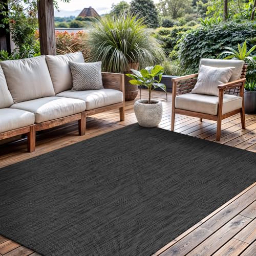Outdoor Rug 9x12 Modern Area Rugs for Large Indoor and Outdoor Patios and Porches