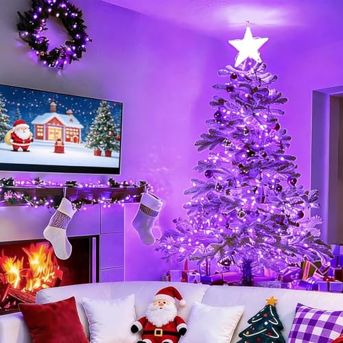 Purple Halloween Lights (100 Count)