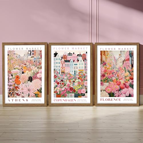 Floral Wall Art Set of 3 (3 Count)