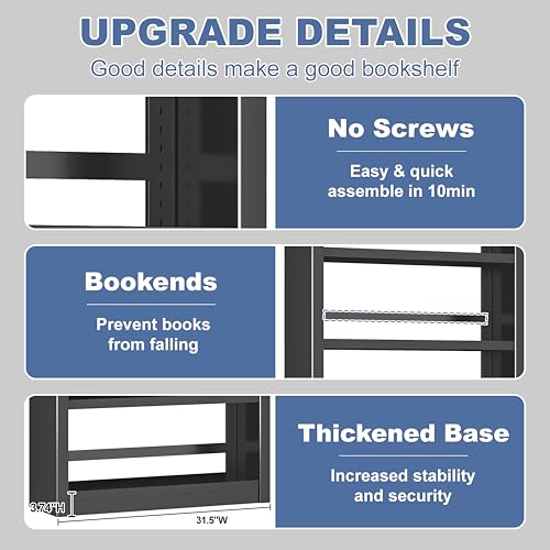 Metal Bookshelf