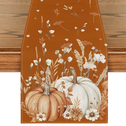 210 GSM Fall Table Runner Home Party Decor 13x36 Inch