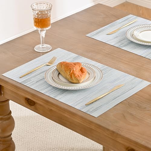 LightSteel Blue Placemats Set of 6 (6 Count)