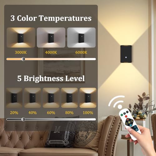 Motion Sensor Wall Sconce (2 Count)