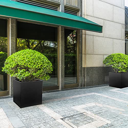 Galvanized Steel Planter Box 24” H
