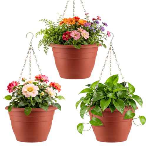 Hanging Planters 11 Inch (3 Count)