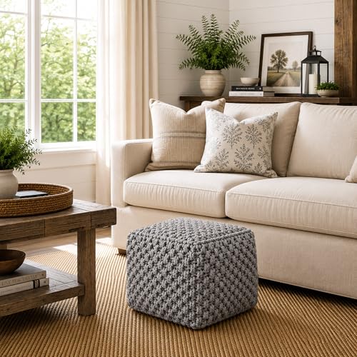 Square Pouf Ottoman