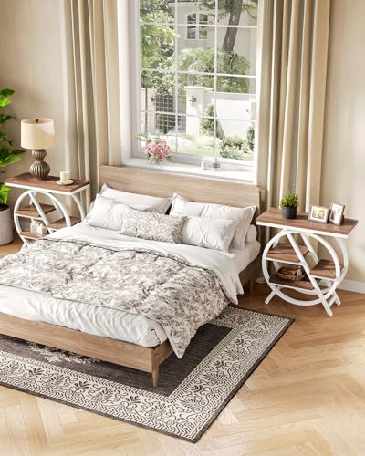 End Table Narrow Side Table with 4