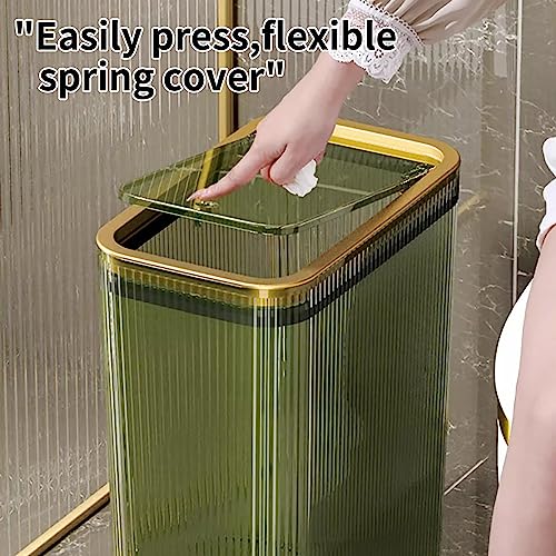 Bathroom Trash Cans with Lids