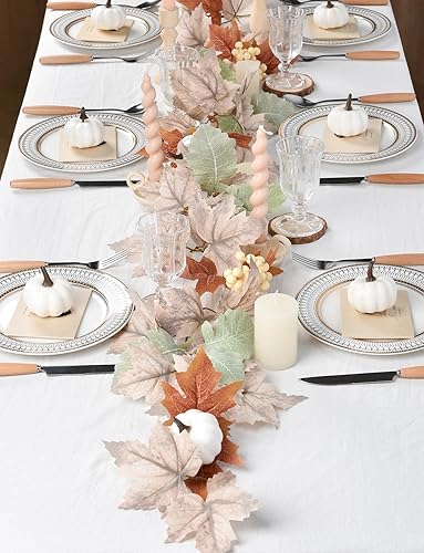 Pumpkin Fall Maple Leaf Garland