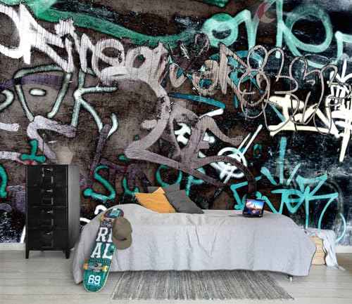 Graffiti Peel and Stick Wallpaper Abstract Art Walls Mural