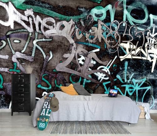 Graffiti Peel and Stick Wallpaper Abstract Art Walls Mural