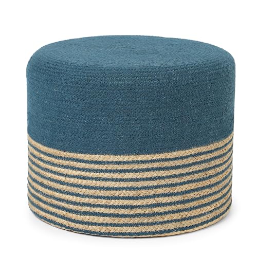 Jute Pouf Ottoman