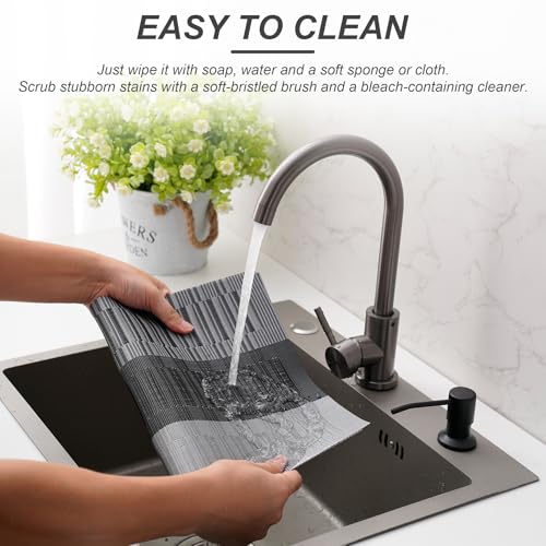 Placemats Set of 6 Washable Indoor (6 Count)