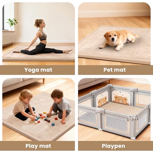 1.3" Thick Baby Play Mat for Floor
