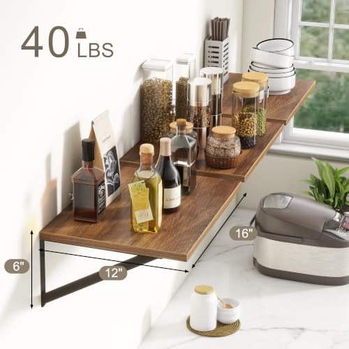 Floating Shelves 16 Inch Long