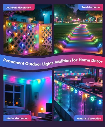 Permanent Outdoor Lights for House (150 Foot)