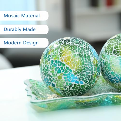 Decorative Glass Bowl Balls (4 Count)