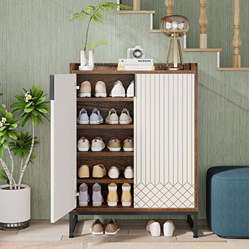 Modern Shoe Cabinet for Entryway