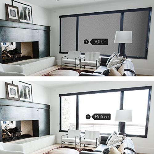 Static Cling Window Privacy Film (9.5 Sq Ft)