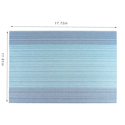 Placemats Set of 6 Washable Indoor (6 Count)