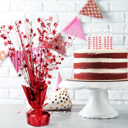 18 Pcs Foil Spray Centerpieces
