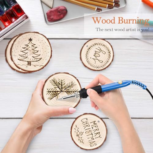 Wood Slices 30 Pcs 2.4 (30 Count)