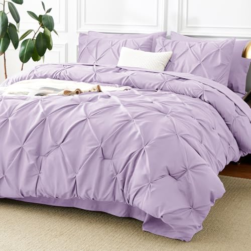 Queen Comforter Set Lavender (7 Piece Set)