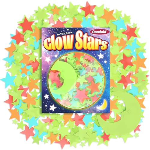 201 Pcs Glow in The Dark Stars Stickers for Ceiling (201 Count)