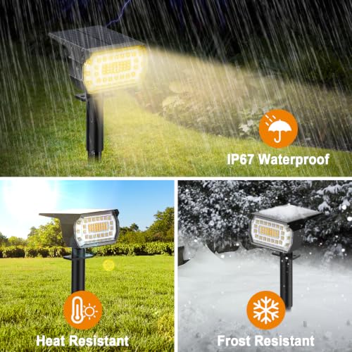 Solar Spot Lights Outdoor (2 Count)