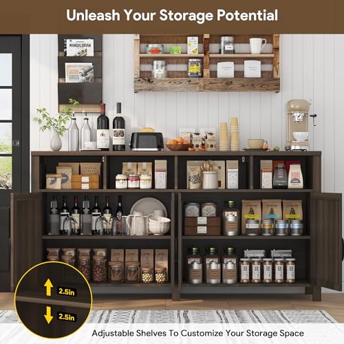 Buffet Sideboard with Storage Farmhouse