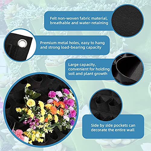 64 Pockets Hanging Planter Bags