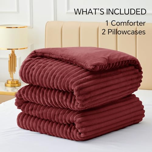 Fleece King Comforter Set