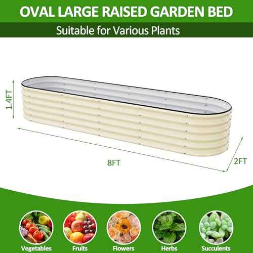Galvanized Raised Garden Bed