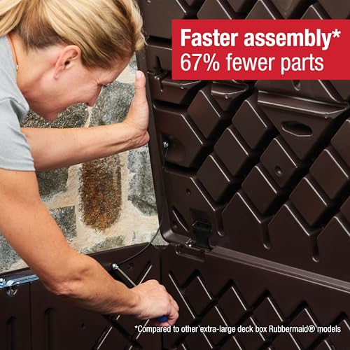 Medium Resin Outdoor Storage Deck Box