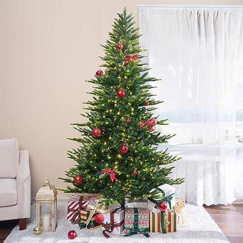 Lujan 6.5ft Prelit Aritificial Christmas Tree with 921 Branch Tips