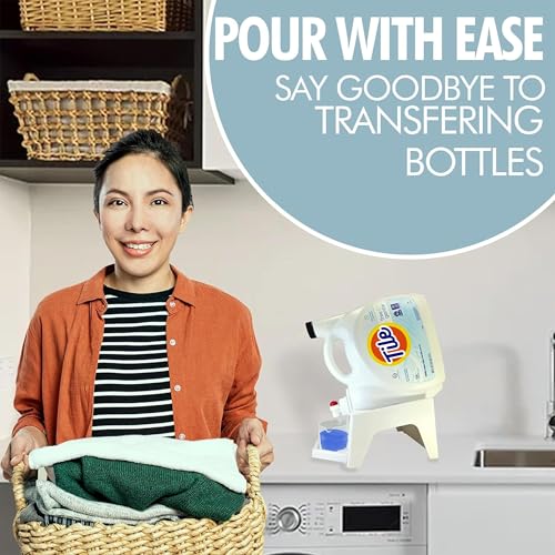 Liquid Laundry Detergent Holder Stand with Drip Tray
