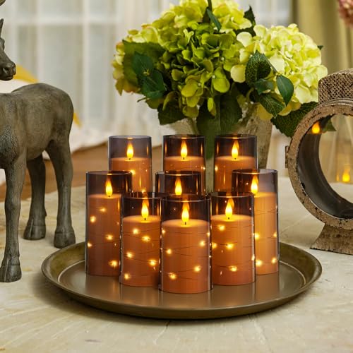 Flickering Flameless Candles (9 Count)