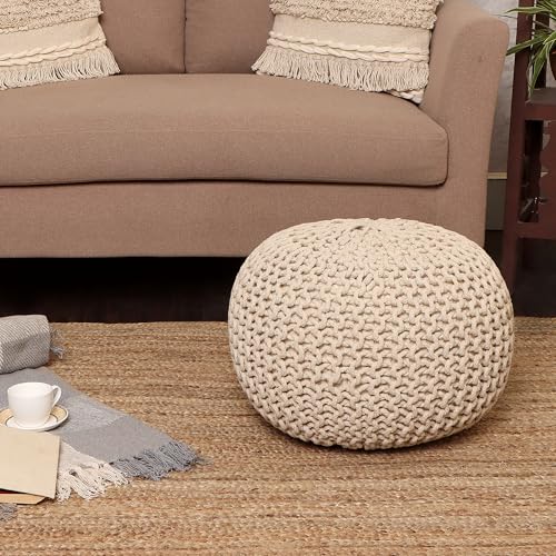 Round Pouf Ottoman