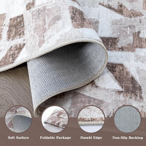 6X9 Area Rugs for Living Room Bedroom (54 Sq Ft)