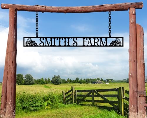 Custom Family Name Farmhouse Signs